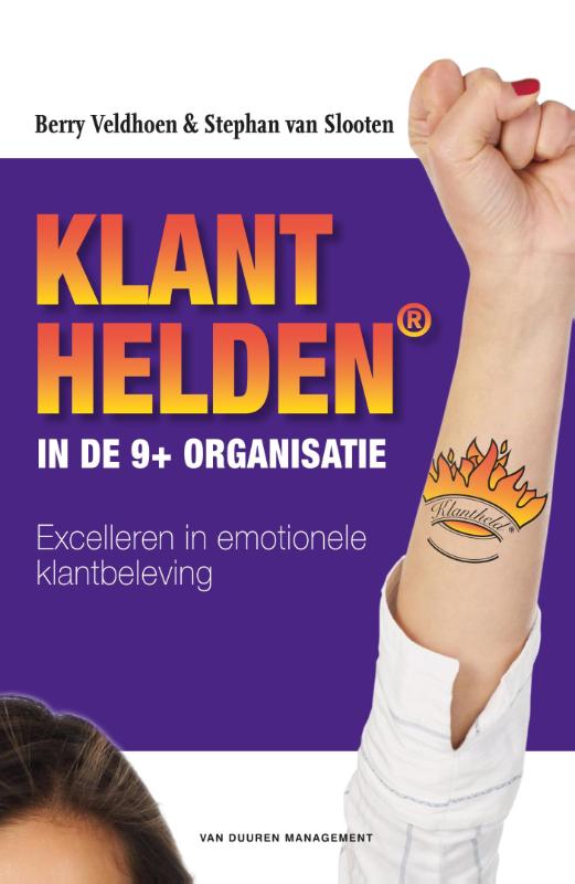 Omslag van Klanthelden in de 9 + organisatie