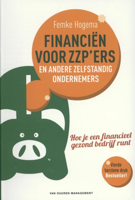 Omslag van Financien voor zzp'ers en andere zelfstandige ondernemers