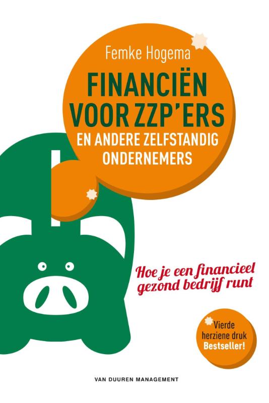 Omslag van Financien voor zzp'ers en andere zelfstandige ondernemers