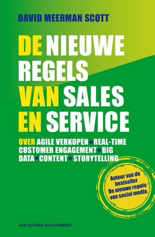 Omslag van De nieuwe regels van sales en service