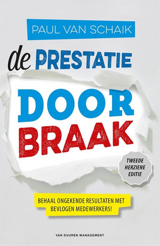 Omslag van De prestatiedoorbraak