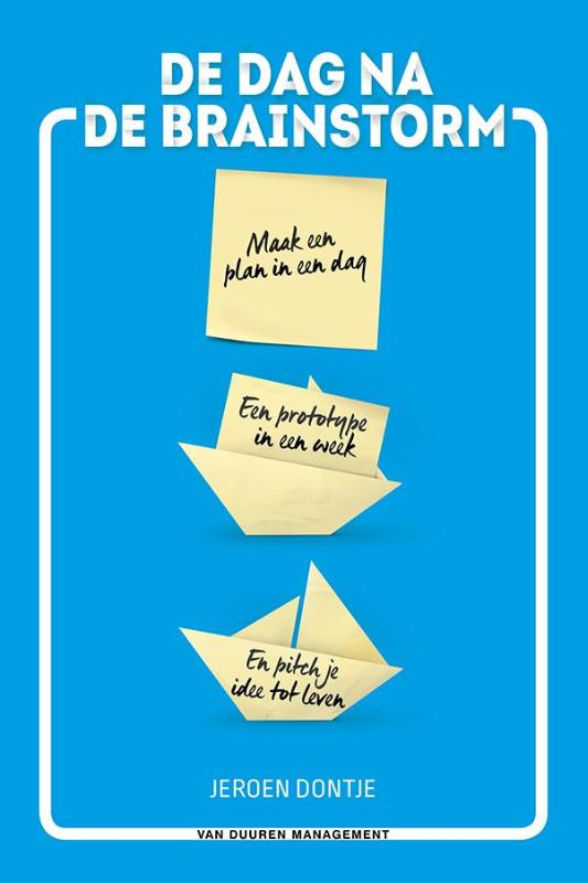 Omslag van De dag na de brainstorm