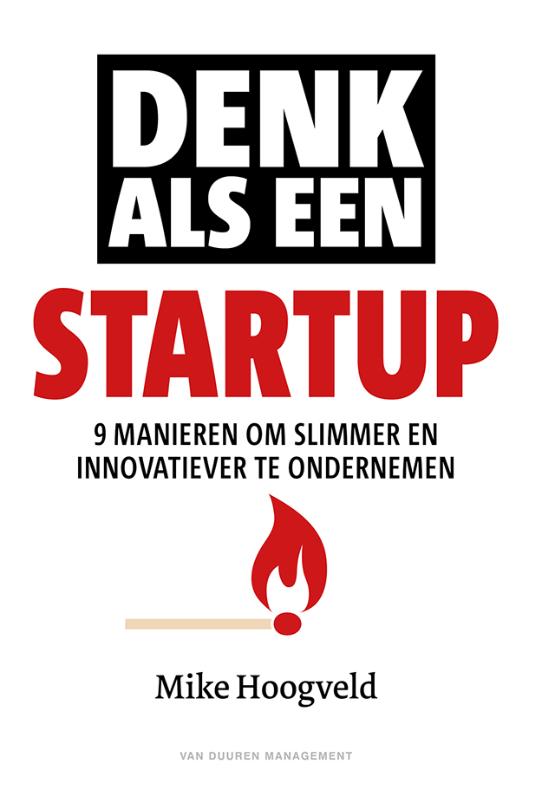 Omslag van Denk als een startup