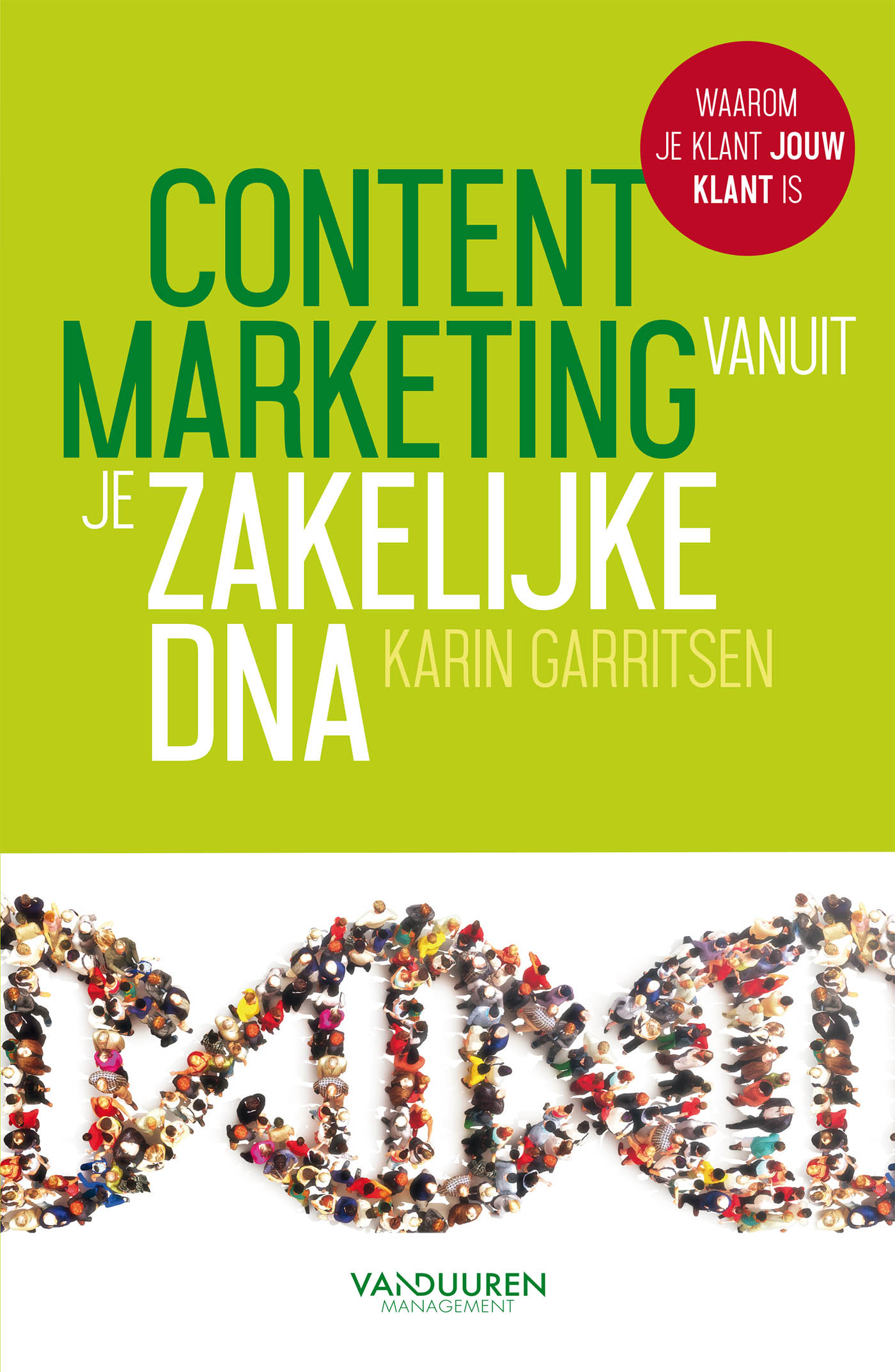 Omslag van Contentmarketing vanuit je zakelijke DNA