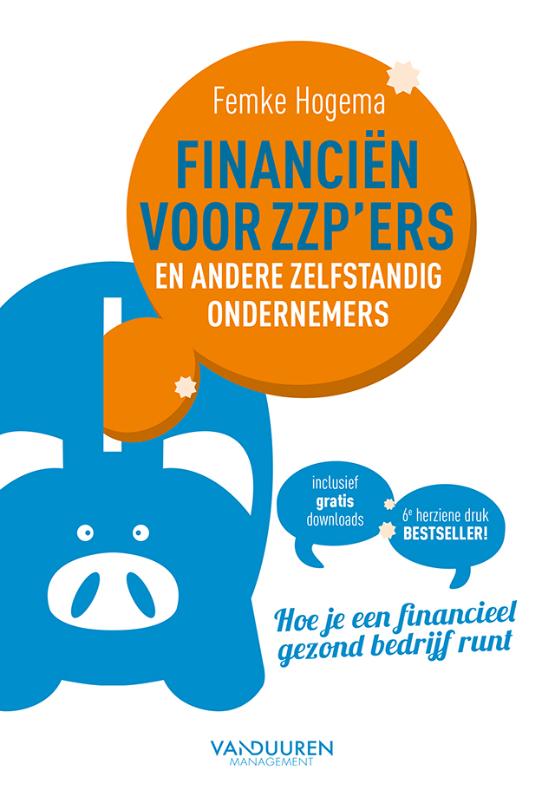 Omslag van Financiën voor zzp'ers en andere zelfstandige ondernemers