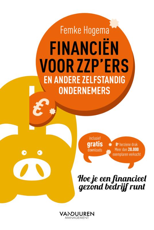 Omslag van Financiën voor zzp'ers en andere zelfstandig ondernemers (8e herziene druk