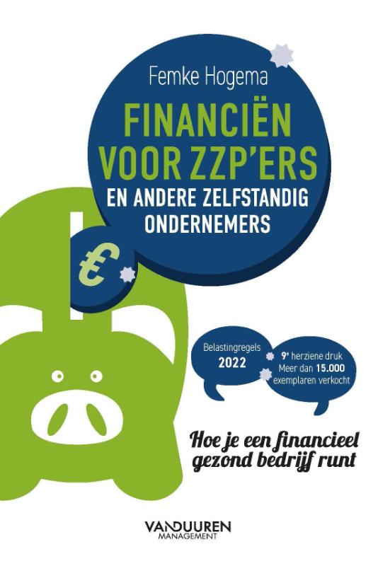 Omslag van Financiën voor zzp'ers en andere zelfstandige ondernemers