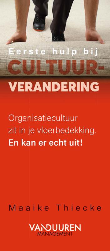 Omslag van Eerste hulp bij cultuurverandering