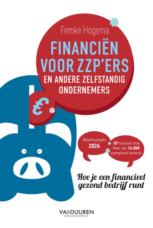 Omslag van Financiën voor zzp’ers en andere zelfstandig ondernemers