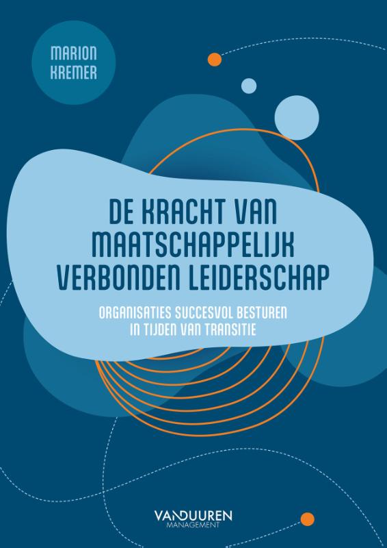 Omslag van De kracht van maatschappelijk verbonden leiderschap