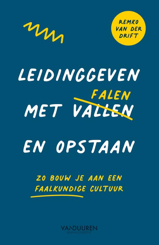 Omslag van Leidinggeven met falen en opstaan