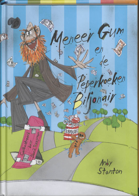 Omslag van Meneer Gum en de Peperkoeken Biljonair