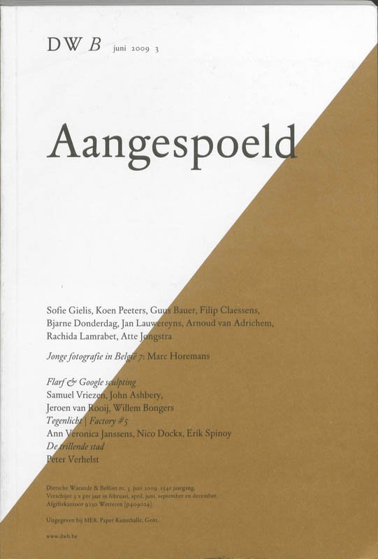 Omslag van juni 2009-3 Aangespoeld
