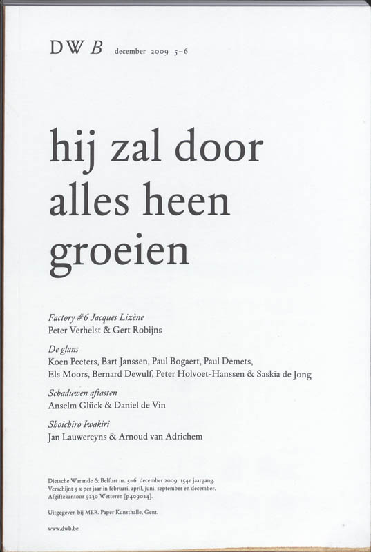 Omslag van december 2009 5/6