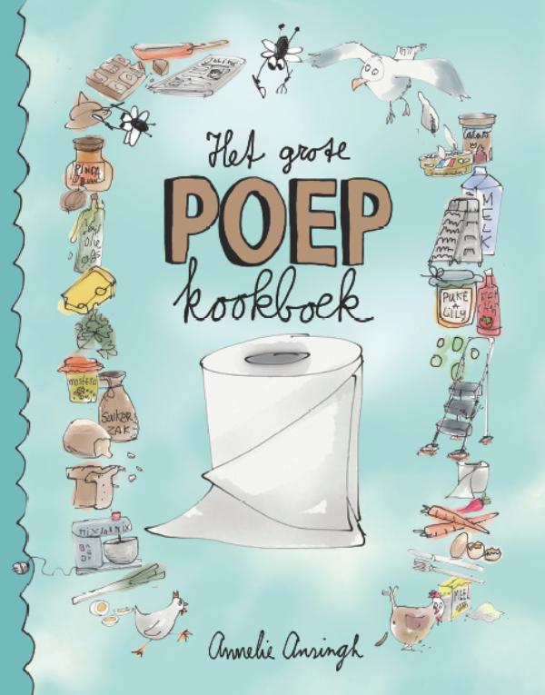 Omslag van Het grote poepkookboek