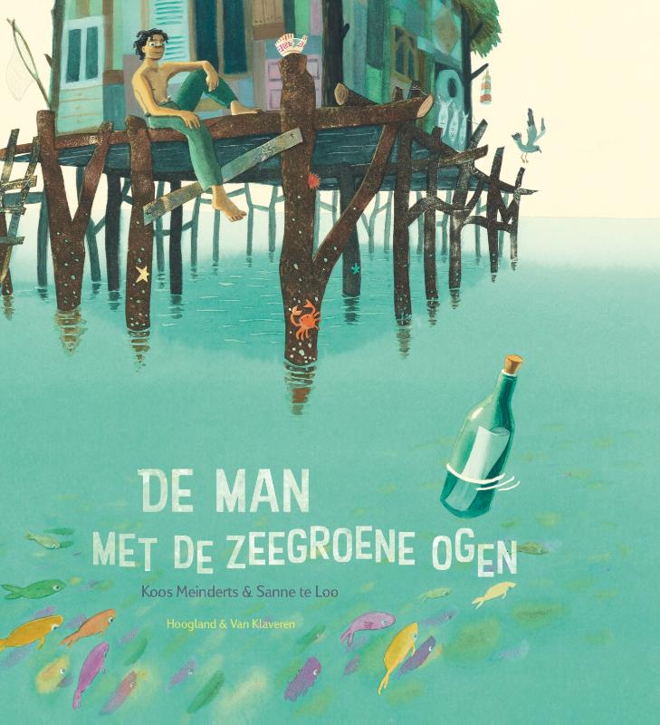 Omslag van De man met de zeegroene ogen