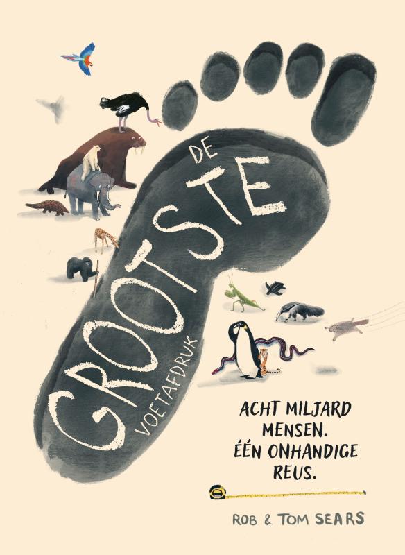 Omslag van De grootste voetafdruk