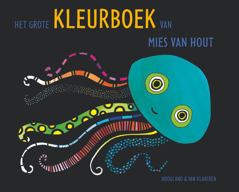 Omslag van Het grote kleurboek van Mies van Hout