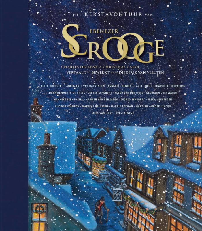 Omslag van Het kerstavontuur van Ebenezer Scrooge
