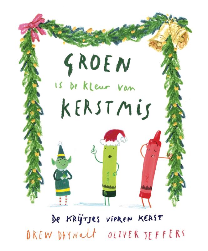 Omslag van Groen is de kleur van Kerstmis