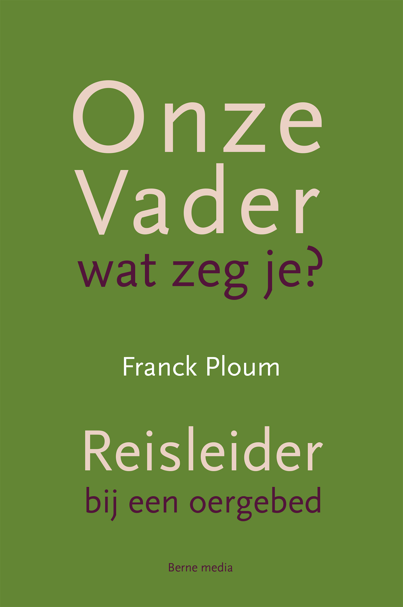 Omslag van Onze vader