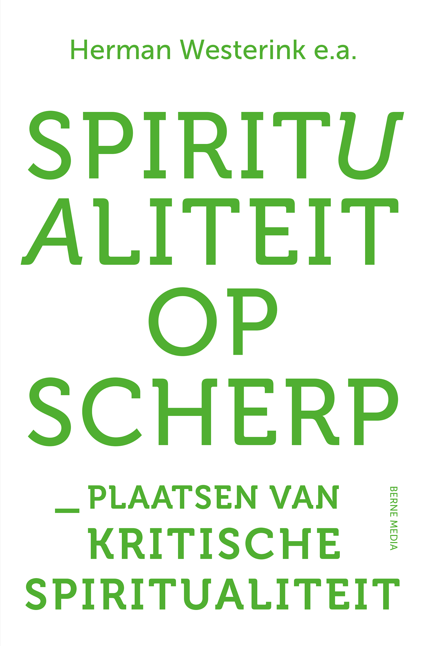Omslag van Spiritualiteit op scherp