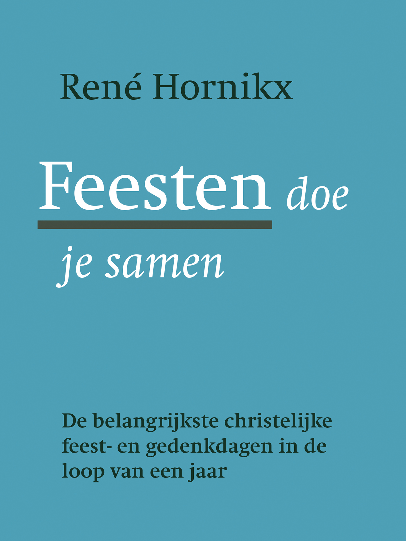 Omslag van Feesten doe je samen