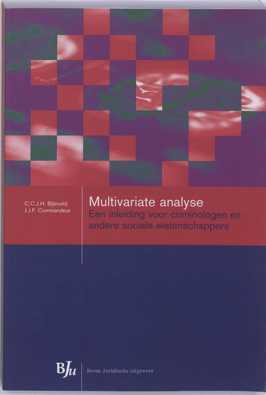 Omslag van Multivariate analyse