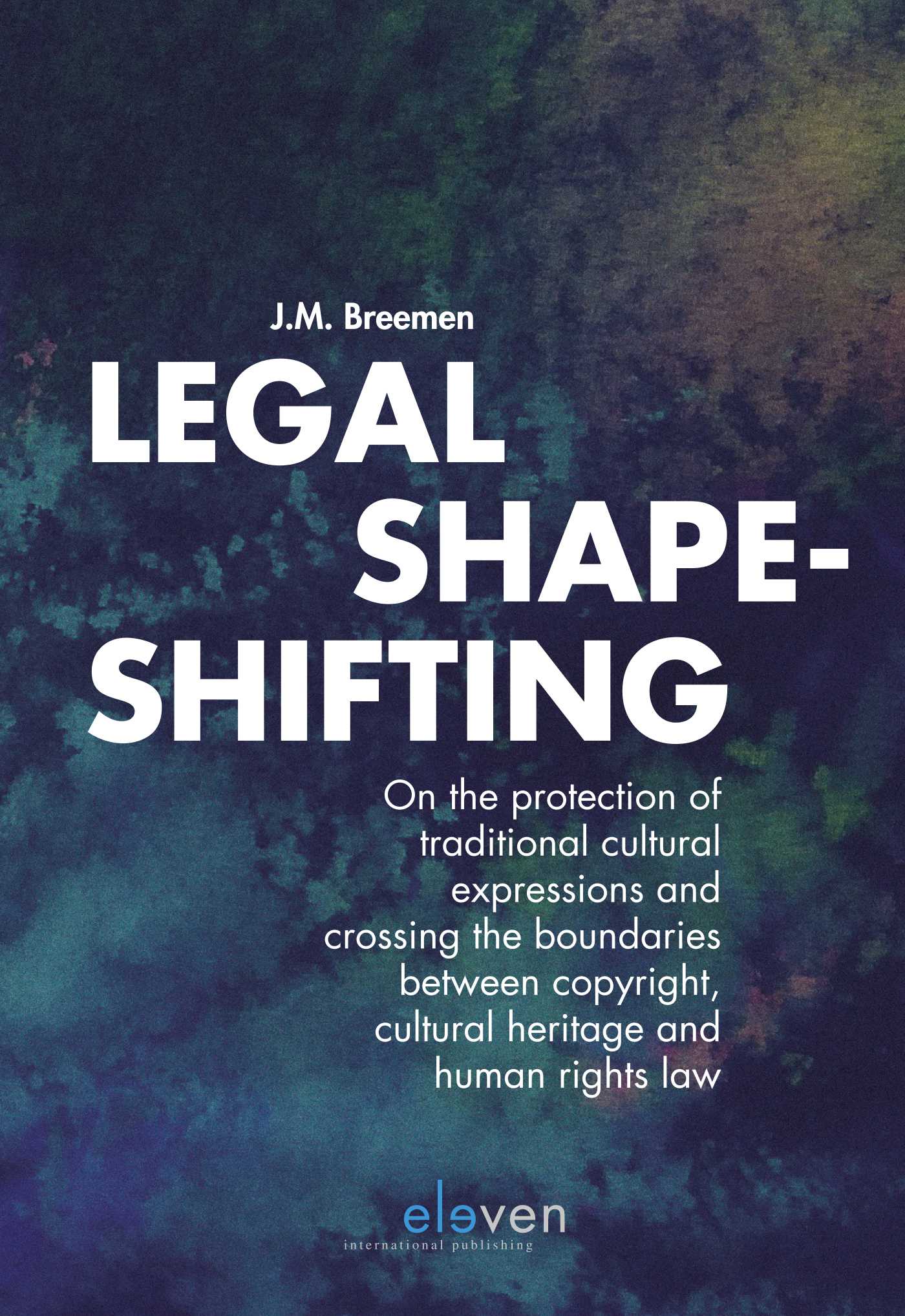 Omslag van Legal Shape-shifting