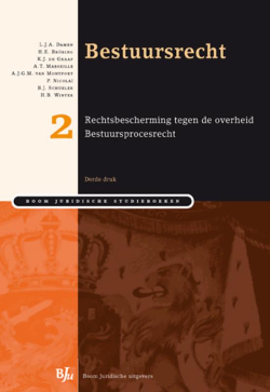 Omslag van Bestuursprocesrecht