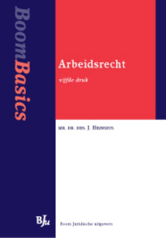 Omslag van Boom Basics Arbeidsrecht