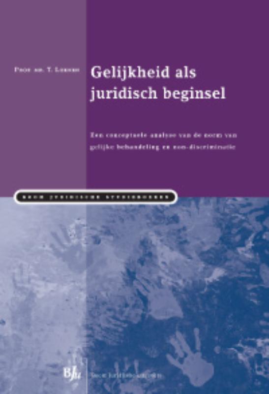Omslag van Gelijkheid als juridisch beginsel