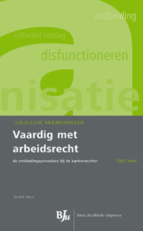 Omslag van Vaardig met arbeidsrecht