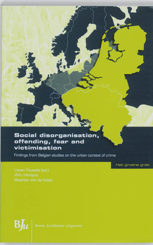 Omslag van Social disorganisation, offending, fear and victimisation