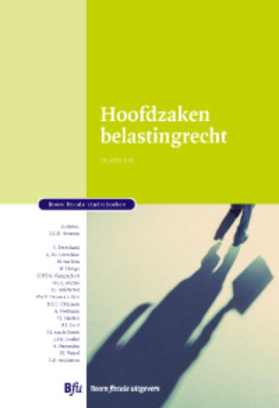 Omslag van Hoofdzaken Belastingrecht