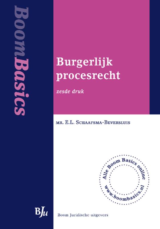 Omslag van Burgerlijk procesrecht