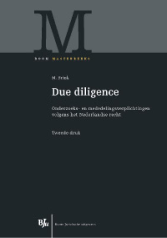 Omslag van Due diligence