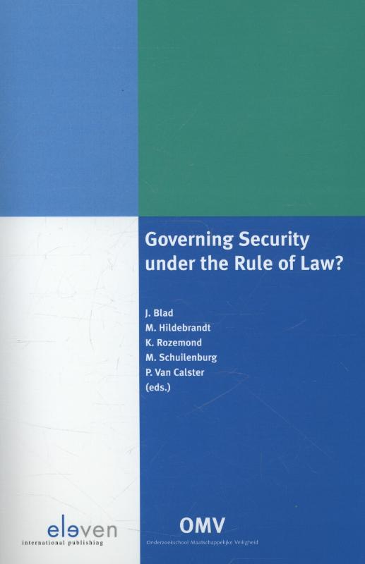 Omslag van Governing security under the rule of law?