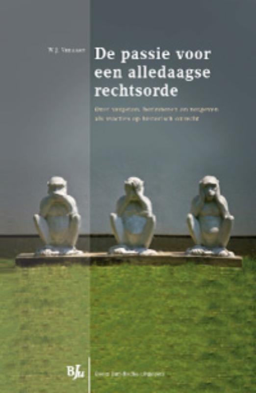 Omslag van De passie voor alledaagse rechtsorde
