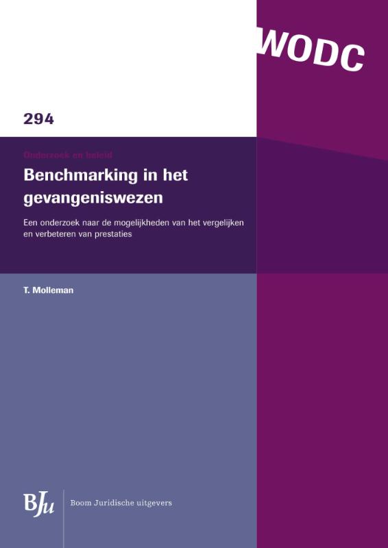 Omslag van Benchmarking in het gevangeniswezen