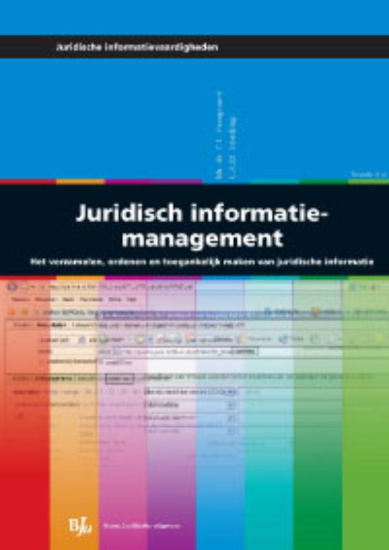 Omslag van Juridisch informatiemanagement