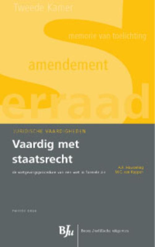 Omslag van Vaardig met staatsrecht