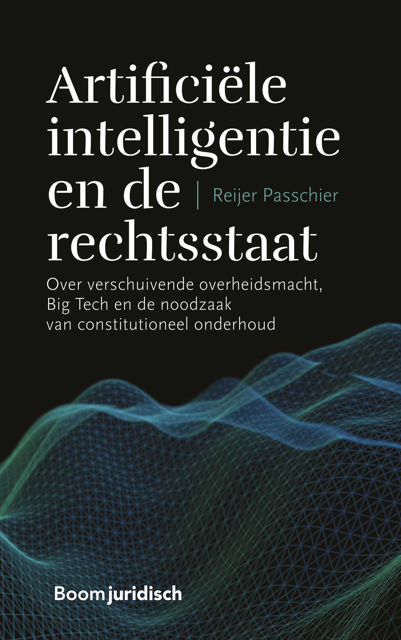 Omslag van Artificiële intelligentie en de rechtsstaat