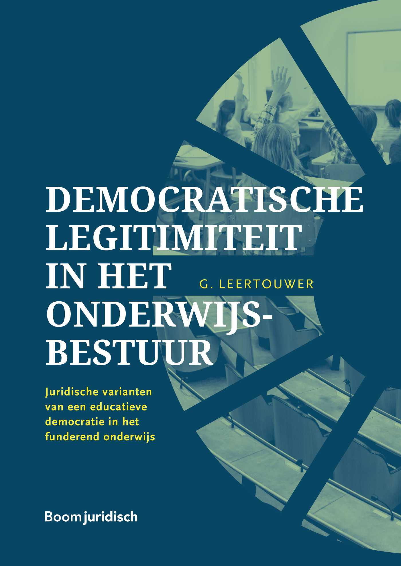 Omslag van Democratische legitimiteit in het onderwijsbestuur