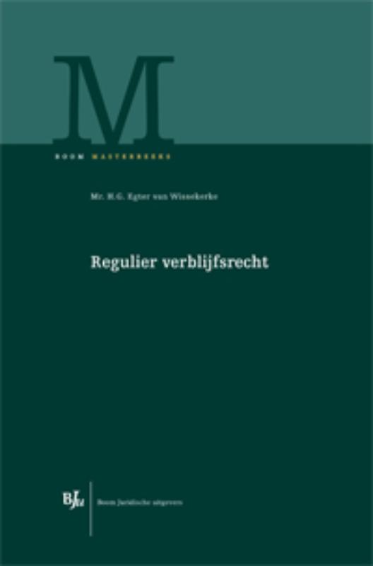 Omslag van Regulier verblijfsrecht