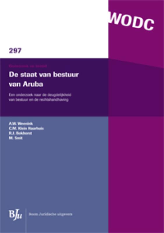 Omslag van De staat van bestuur van Aruba