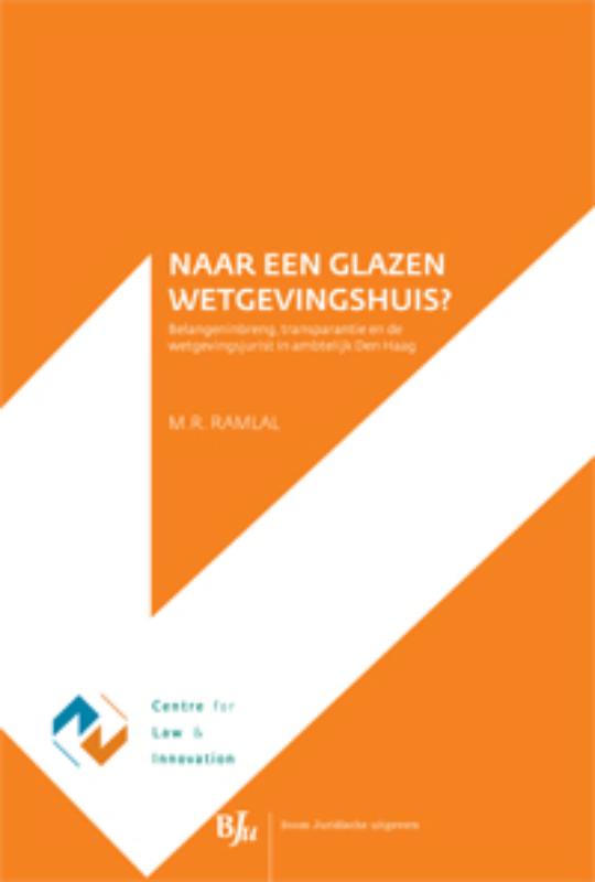 Omslag van Naar een glazen wetgevingshuis?
