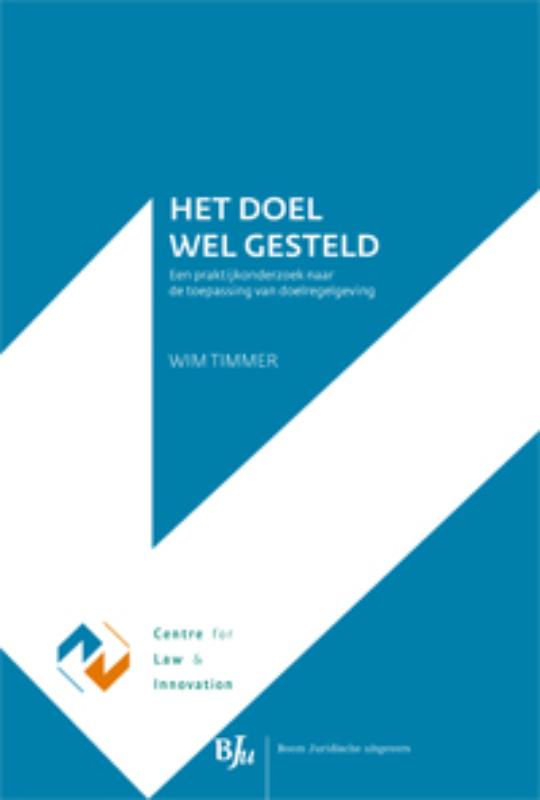 Omslag van Het doel wel gesteld