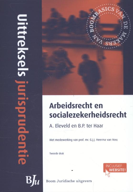 Omslag van Arbeidsrecht en socialezekerheidsrecht