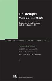 Omslag van De stempel van de meester